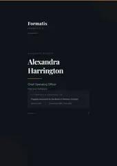 Candidate Dossier