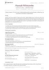 Candidate profile (classic)