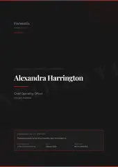Confidential Profile