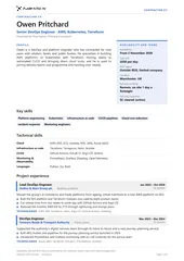 Contractor CV