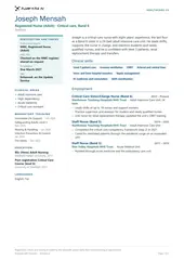 Healthcare CV