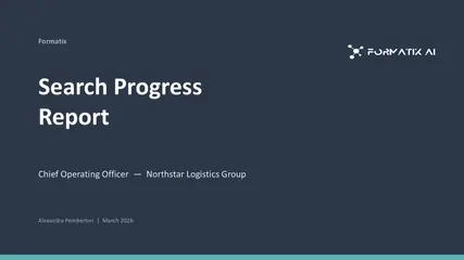 Search Progress Report