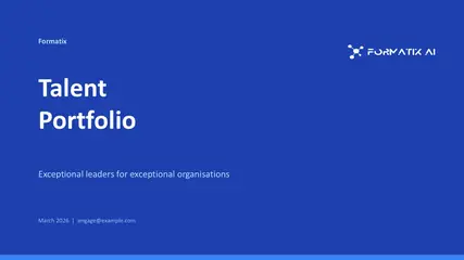Talent Portfolio