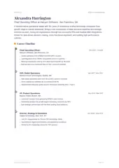 Timeline Profile